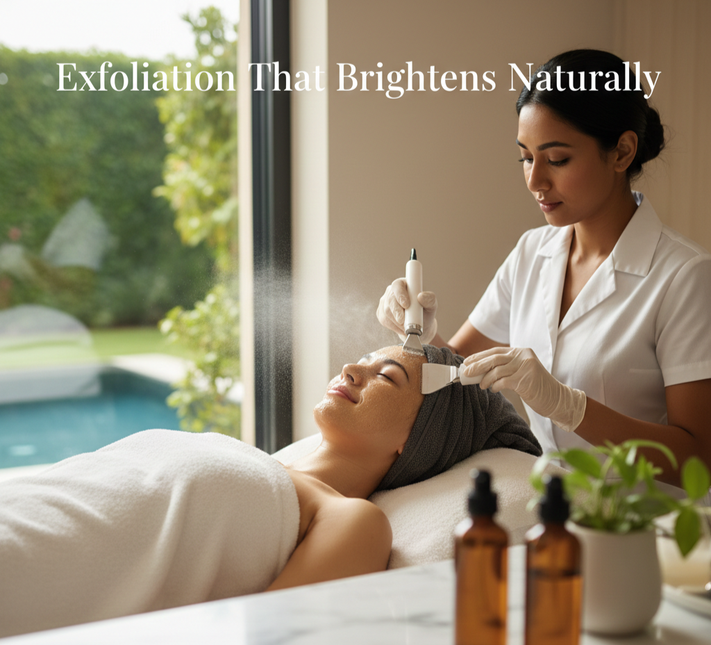 Exfoliation That Brightens Naturally
