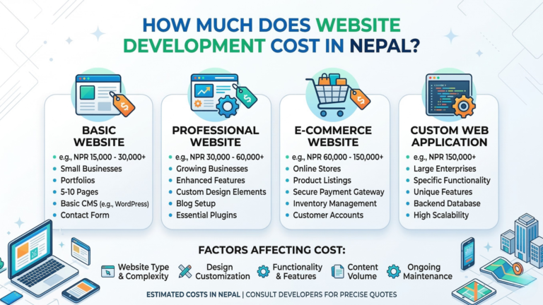 How Much Does Website Development Cost in Nepal
